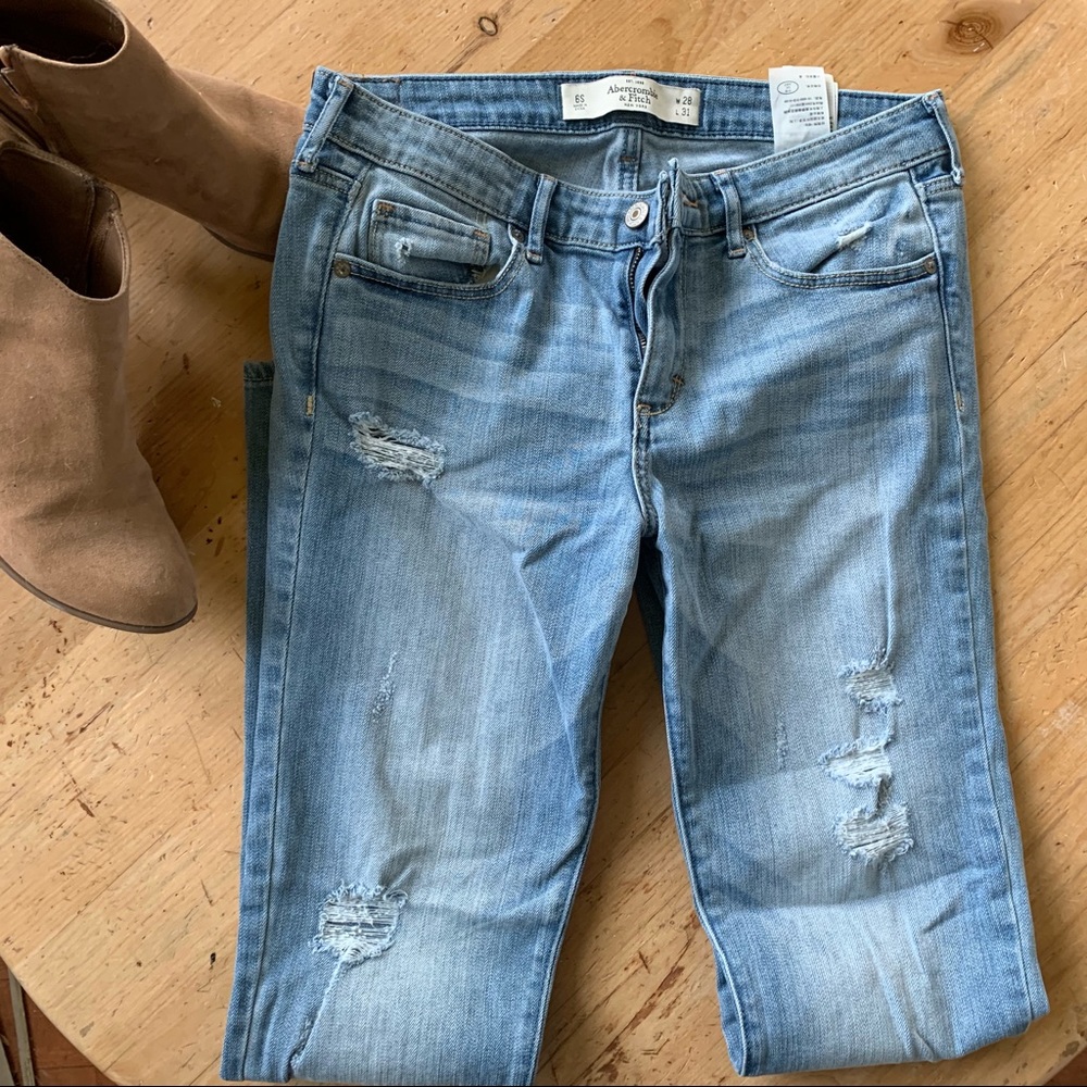 *Flash Denim Sale* A&F Skinny Boot